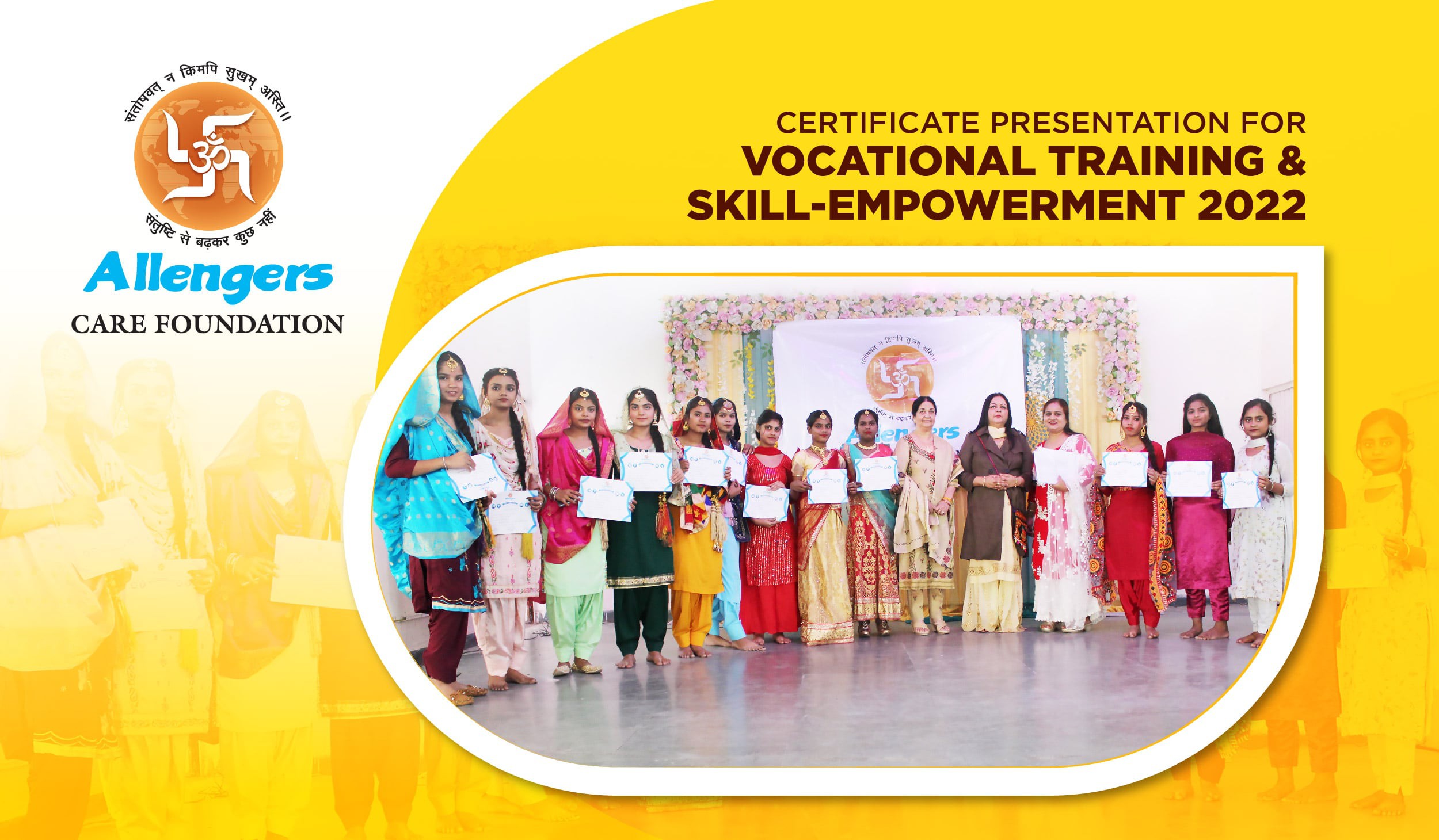 Vocational Training 2022 Certificate Distribution ACF